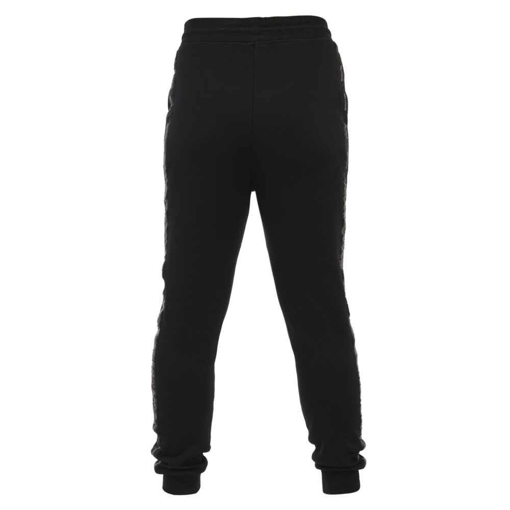 Women's Black Track Pants stitch on leg - Image 6