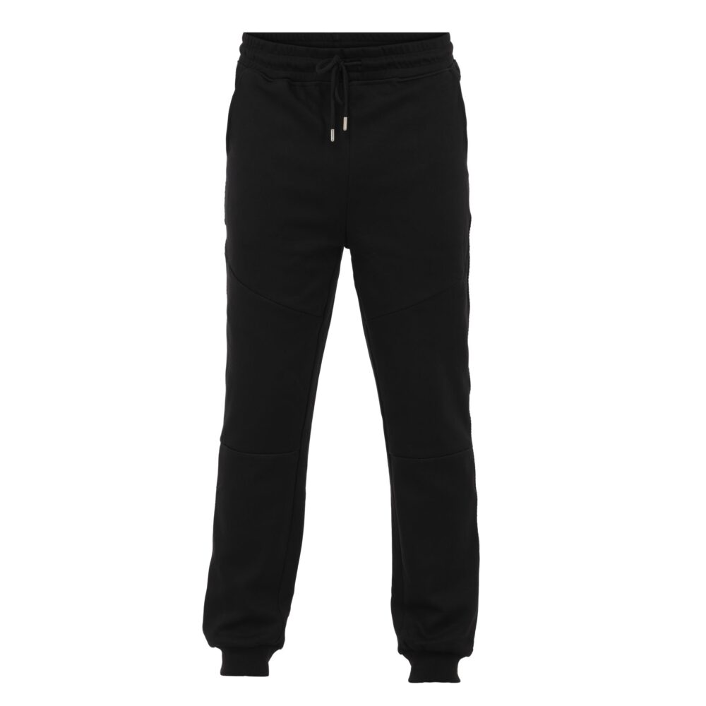 Women's Black Track Pants stitch on leg - Image 8
