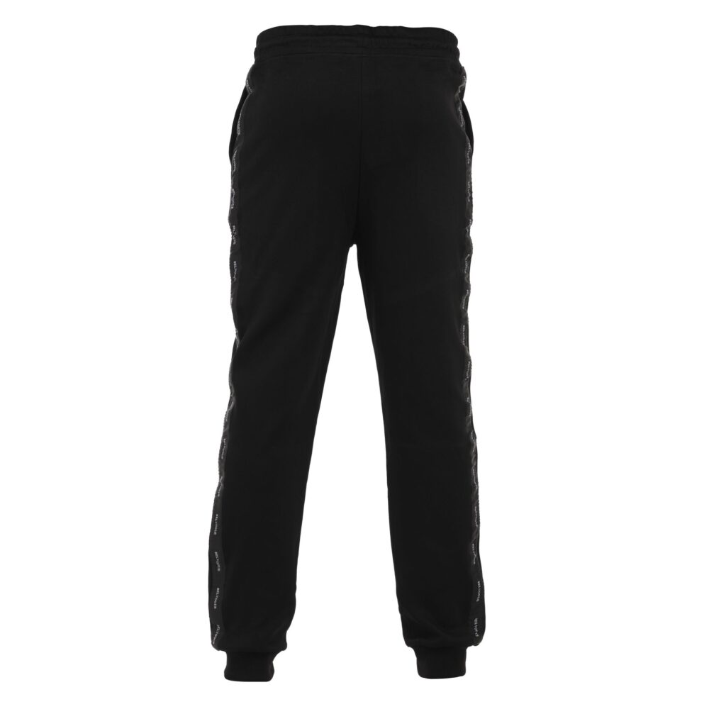Women's Black Track Pants stitch on leg - Image 9