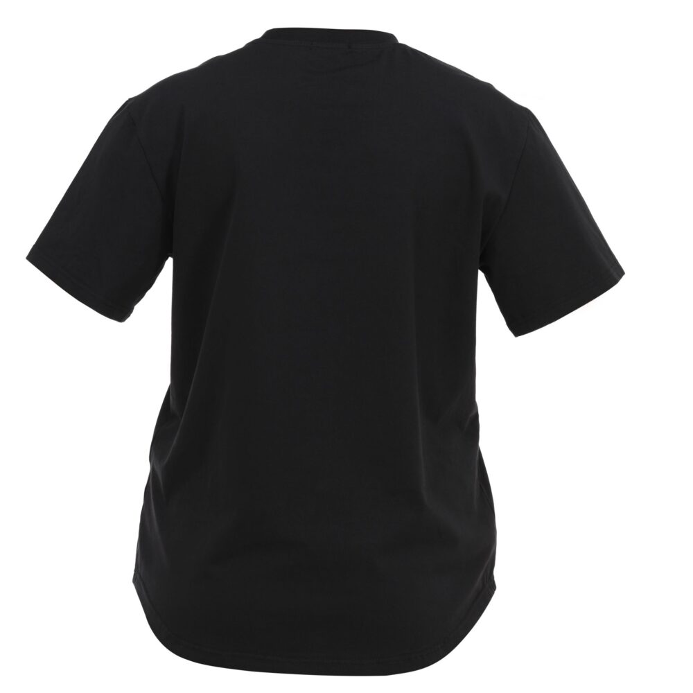 Black Summer Vibes T-Shirt Across Neck  - Image 4