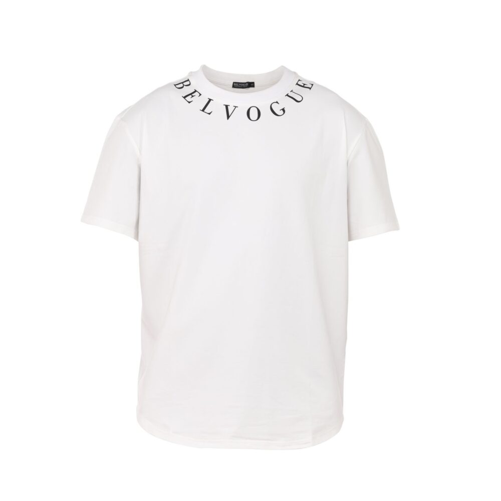 Women's White Summer Vibes T-Shirt Across Neck - Image 6