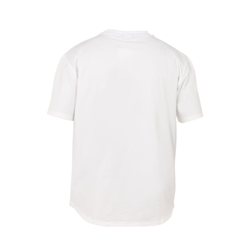 Women's White Summer Vibes T-Shirt Across Neck - Image 4