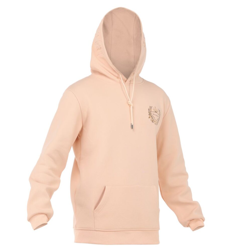 Women's Peach Zip Up Jumper - Image 4